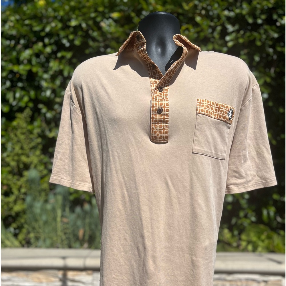 Nation Golf Retro Style Polo Shirt - Picture 3 of 15